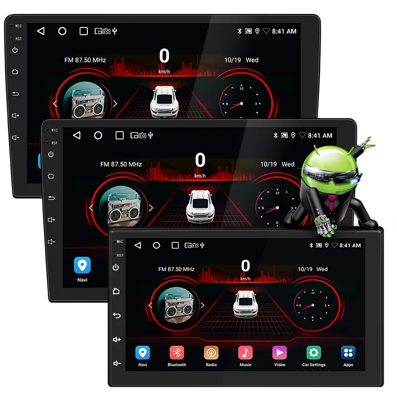 8581 9 / 10 Inch Navigation System Car Audio Multimedia Constructor